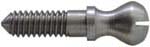Top jaw screw, 1/4-20 thread, slotted